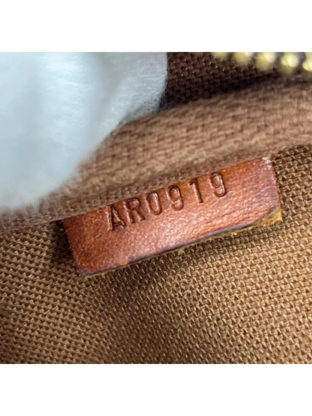 Louis Vuitton Monogram Pochette Accessoires Pouch Brown